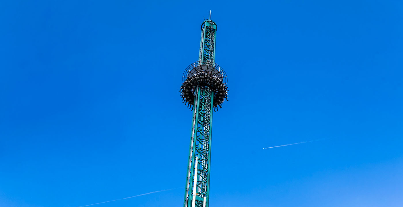 Attractiepark in Denemarken opent 60 meter hoge vrijevaltoren El Grito